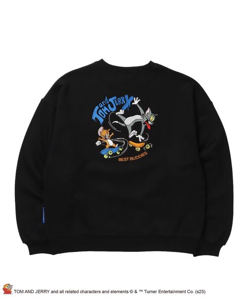 セール】【SEQUENZ（シークエンズ）】TJ SKATE BOARD C/N SWEAT / トム