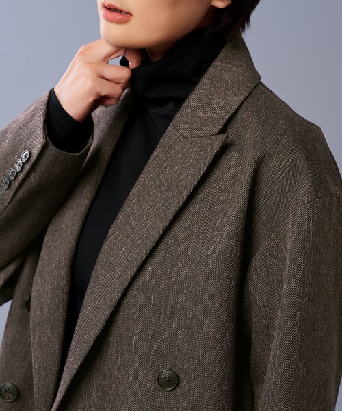 セール】ウォッシャブル ツイード ジャコット（uncrave STANDARD