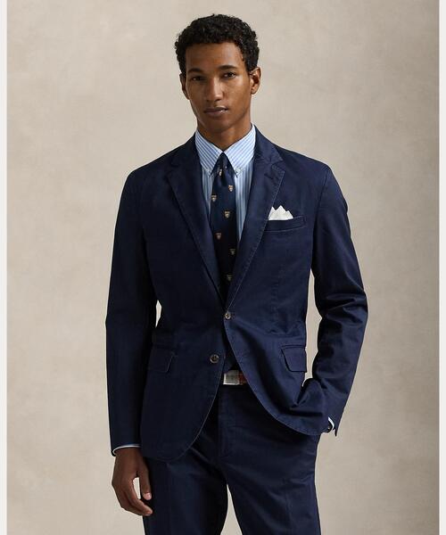 Polo アンコンストラクテッド モダン スーツ ジャケット（スーツ