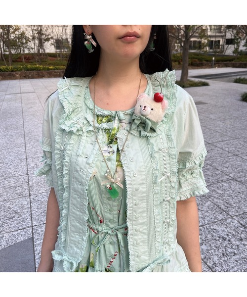 PINK HOUSE（ピンクハウス）の「しろくま顔ぐるみコサージュ（ブローチ