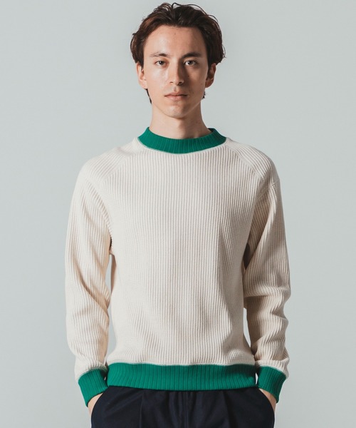 Waffle Midneck（ニット/セーター）｜Jackman（ジャックマン）の