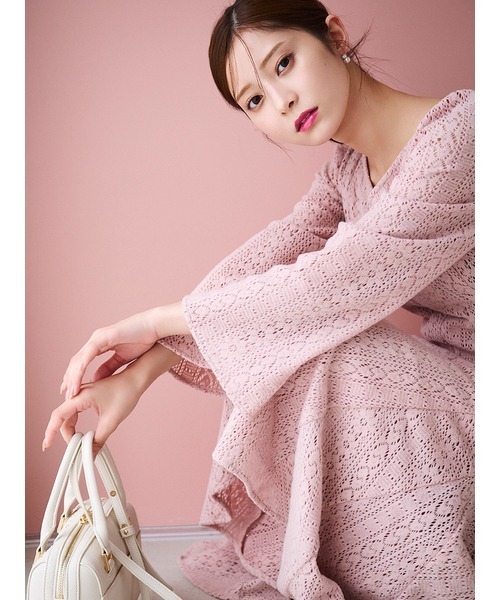 CELFORD（セルフォード）の「ブラッシュレースワンピース（ワンピース