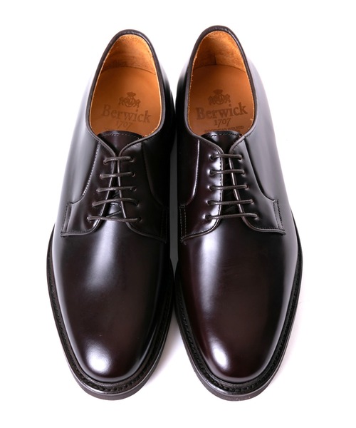 セール】Berwick バーウィック プレーントゥ 5223 ヴィブラム ソール