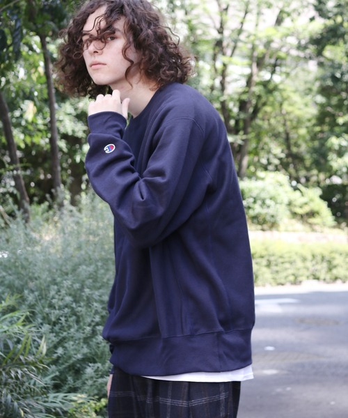セール】【champion】チャンピオン 12oz リバースウィーブクルーネック