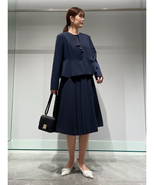 CELFORD（セルフォード）の「ノーカラーペプラムジャケット（その他