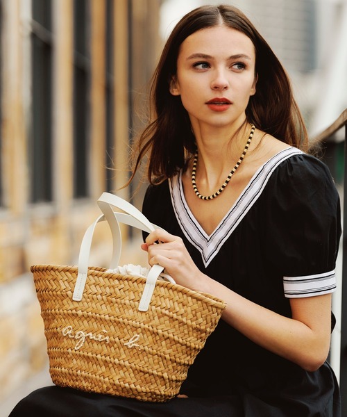 agnes b.（アニエスベー）の「QAX01-01 かごバッグ（かごバッグ）」 - WEAR