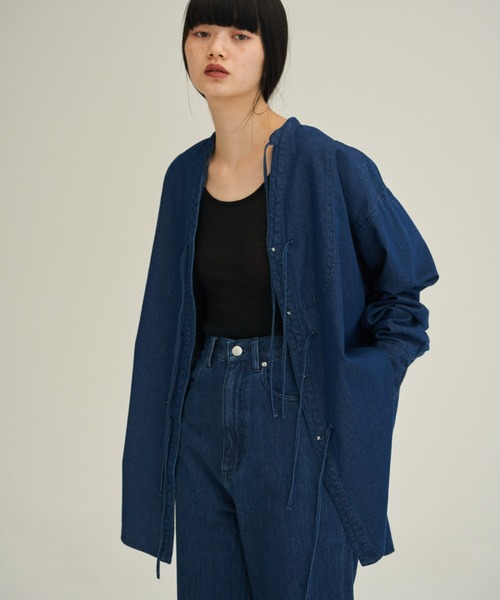 ENOF（イナフ）の「denim shirt（シャツ/ブラウス）」 - WEAR