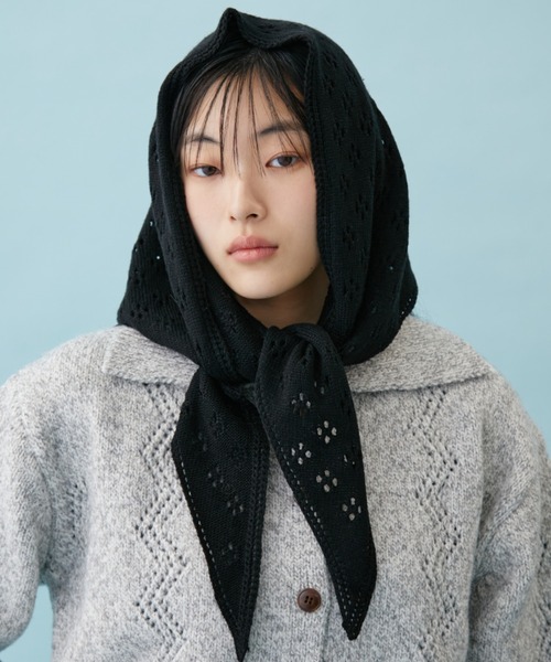アイレットニットスカーフ（マフラー）｜FUULLY STUDIO（フーリィー