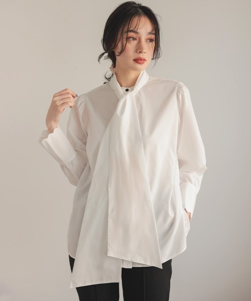 sono リボンブラウス ボウタイリボンブラウス（シャツ/ブラウス