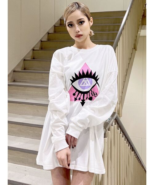 GYDA（ジェイダ）の「【倖田來未コラボ】looseロンT（Tシャツ