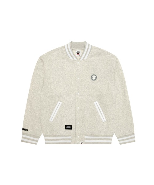 AAPE NOW SWEAT VARSITY JACKET | AAPE.JP