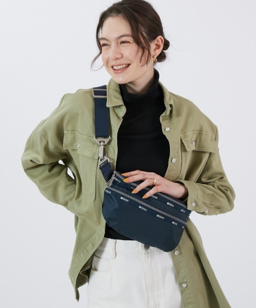 LeSportsac（レスポートサック）の「ESSENTIAL BELT BAG ダークブルーC