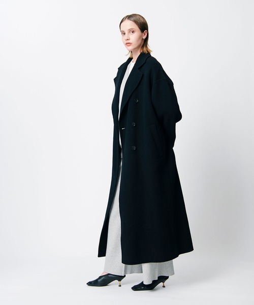 セール】ダブルロングリバーコート（チェスターコート）｜N.O.R.C