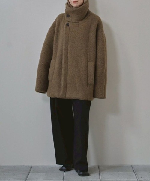 TODAYFUL（トゥデイフル）の「TODAYFUL Standcollar Boucle Jacket