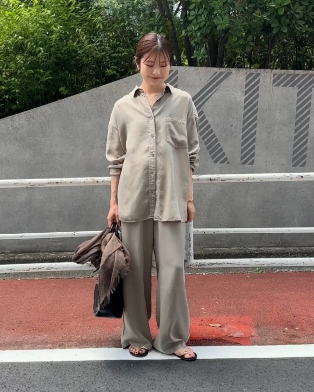 セットアップ対応可》製品染めイージーパンツ（その他パンツ）｜SLOBE