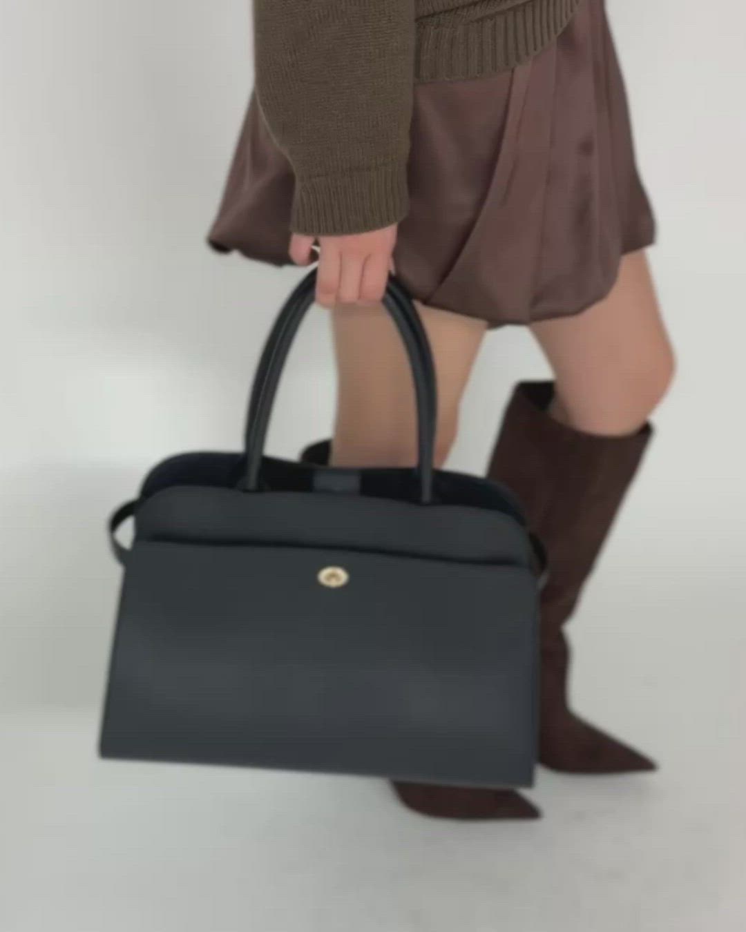 ベルテッド ボストン バッグ KINO THE KEI（ハンドバッグ）｜KINO THE