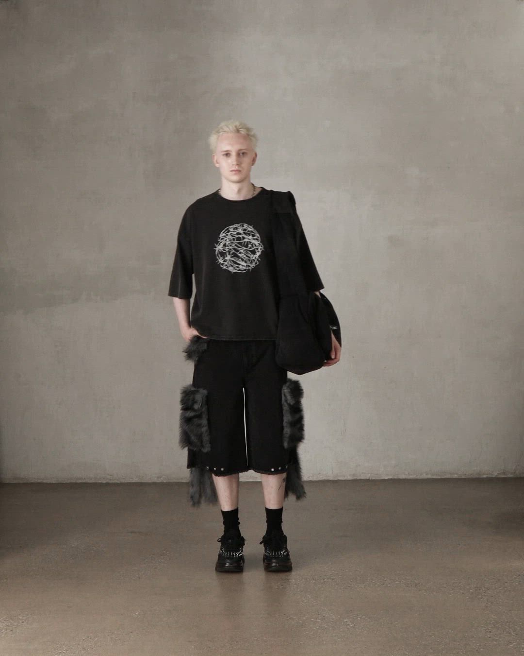 GRANCY】Hoodie motif Shoulder Bag / フーディモチーフショルダー