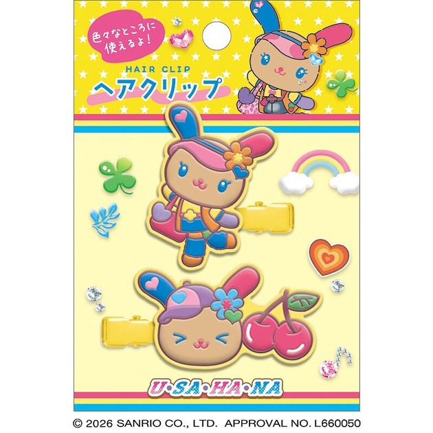 ウサハナ ストラップ キーホルダー ポーチ ヘアクリップ まとめ売り