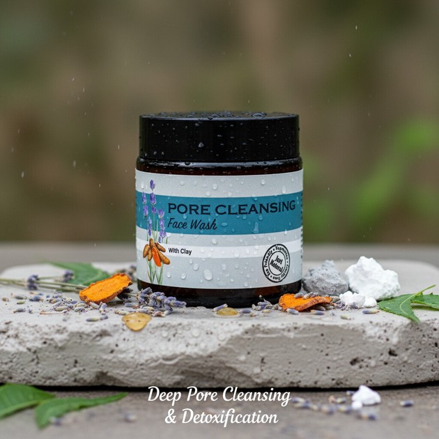 ポアクレンジング 100g【ウタマスパイス】洗顔 フェイス クレイ 天然