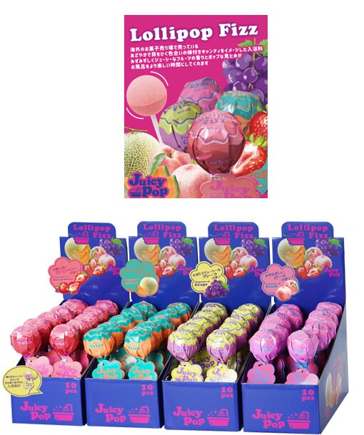 JuicyPop ロリポップフィズ 入浴剤 お風呂 バスグッズ バスタイム 香り