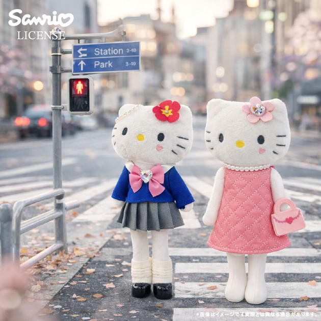 即納】 サンリオ マスコットポーチ ハローキティ キーホルダー