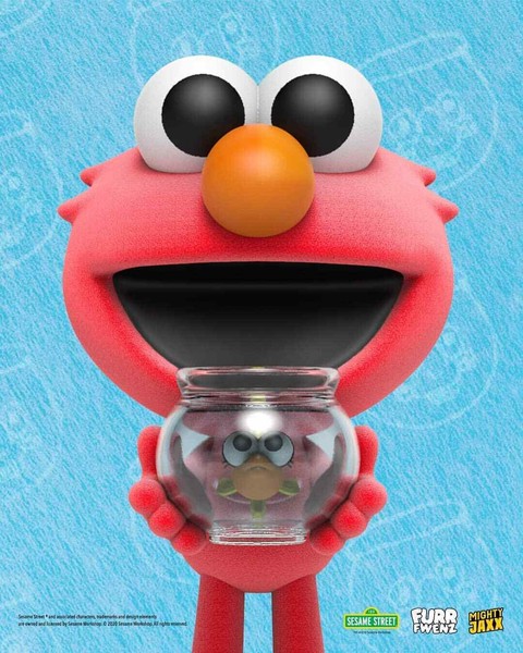 フィギュア】「MIGHTY JAXX NUBBIES : セサミストリート」ブラインド