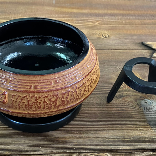 ミニ豆火鉢 灰皿・香炉として（別売りミニ鉄瓶あり） ディフューザー