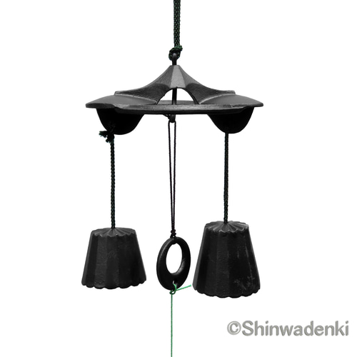 南部鉄器 風鈴 二重奏 日本製 風鈴 南部鉄器の専門店 Shinwadenki 通販