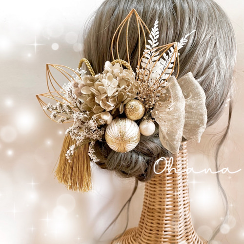髪飾り 成人式 卒業式 結婚式 七五三 振袖 袴 白無垢 色打掛 和装