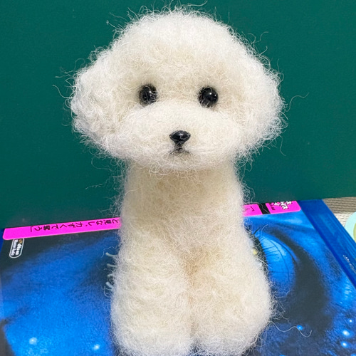 人気❤︎【受注製作】♡羊毛フェルト トイプードル ノーマルサイズ