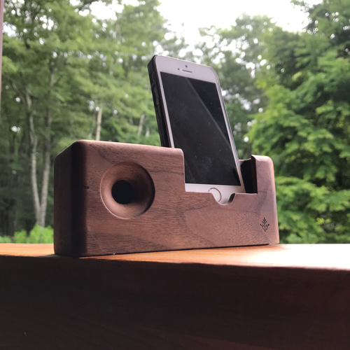 R工房 スマホ用木製スピーカー R工房 スマホ用木製スピーカー