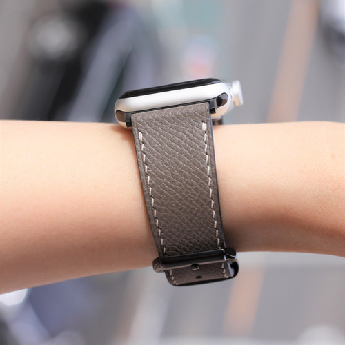 高級革使用Apple Watch エプソンレザーベルト レザーバンド 腕時計