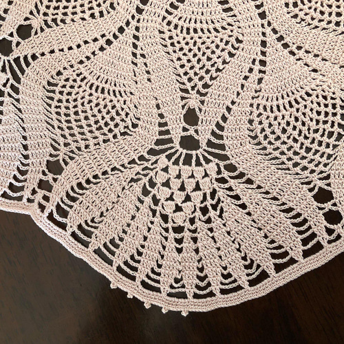 ハンドメイド レース編みドイリーNo.7 その他インテリア雑貨 Kazoo