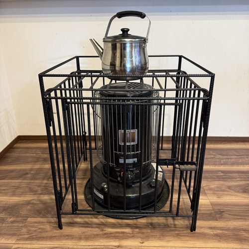 トヨトミ対流型石油ストーブ KS-67H ブラック対応｜異形鉄筋ストーブ