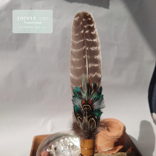 スマッジングフェザーワンド / Smudge Feather Fan その他インテリア