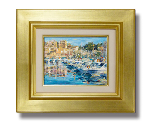 F30号】私とめぞん oil painting 絵画 油絵 原画 F30号】私とめぞん