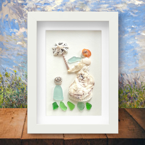 散歩、日傘をさす女性 その他アート moon 通販 13818468｜Creema