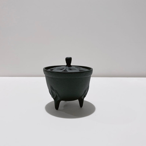 香炉鉄器金属製置物床間詳細不明