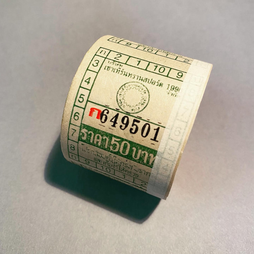 8ロールセット ロールチケット 紙モノ まとめ売り 海外 ジャンク