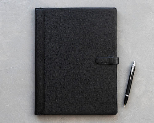 コスパ◎やる気が出ます】レザーノートカバー A4 本革手帳カバー / NC3