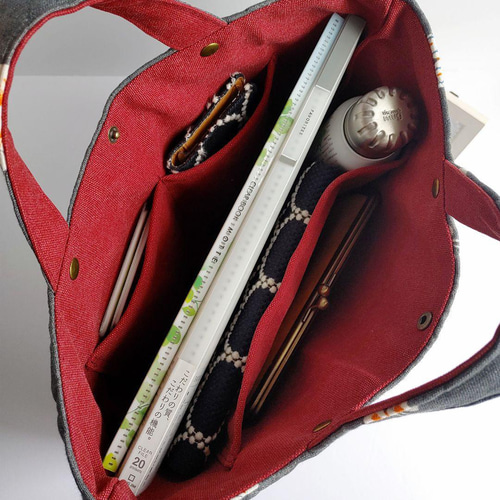 ミナペルホネン キルティング hana hane A4可 レッスンバッグ塾バッグ