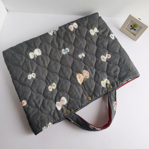 ミナペルホネン キルティング hana hane A4可 レッスンバッグ塾バッグ