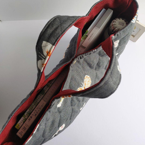 ミナペルホネン キルティング hana hane A4可 レッスンバッグ塾バッグ