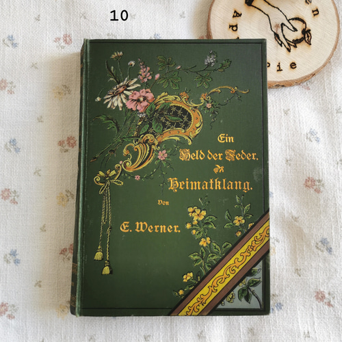 アンティーク】ドイツ/ E.Werner 小説本 その他素材 WienApplePie 通販