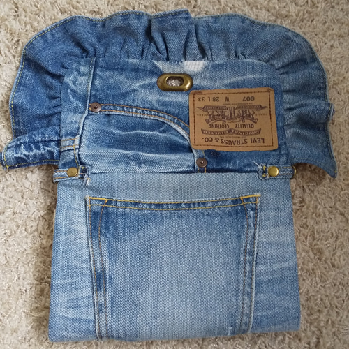 オーダー受付画面】デニム リメイク ウォレット ショルダー バック