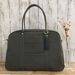 倉敷帆布】大きなボストンバッグ ボストンバッグ HUB 通販 13110955