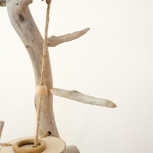 縦型流木バードアスレチックM おもちゃ・ペット小物 Driftwood and