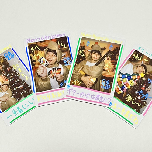 涅槃崎悟】THE南無ズ2021クリスマス ランダムチェキ 写真