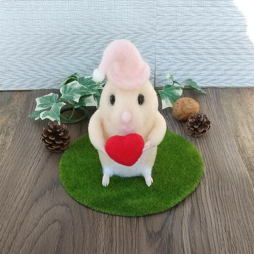 キンクマハムスター 羊毛フェルト 羊毛フェルト Sleeping forest 通販