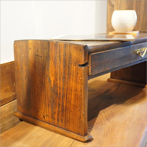 小さな 文机 アンティーク 和風 リメイク おしゃれ 勉強机 木製 昭和